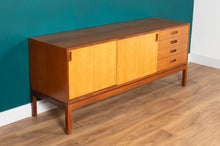 Load image into Gallery viewer, Retro Teak &amp; Ash Mid-century 1960s Sideboard By Remploy