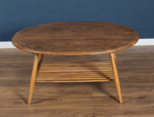 Load image into Gallery viewer, Retro Vintage Solid Elm Ercol Model 454 Supper Table, Coffee Table