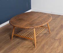 Load image into Gallery viewer, Retro Vintage Solid Elm Ercol Model 454 Supper Table, Coffee Table