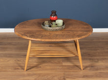 Load image into Gallery viewer, Retro Vintage Solid Elm Ercol Model 454 Supper Table, Coffee Table