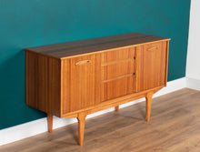 Load image into Gallery viewer, Retro Walnut 1960s Jentique Short Sideboard