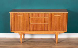 Retro Walnut 1960s Jentique Short Sideboard