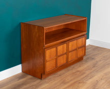 Load image into Gallery viewer, Retro Teak 1960s Nathan Squares Mid Century Sideboard TV Cabinet