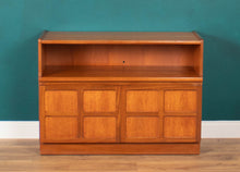 Load image into Gallery viewer, Retro Teak 1960s Nathan Squares Mid Century Sideboard TV Cabinet