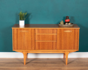 Retro Walnut 1960s Jentique Short Sideboard