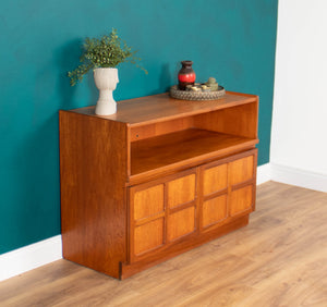 Retro Teak 1960s Nathan Squares Mid Century Sideboard TV Cabinet