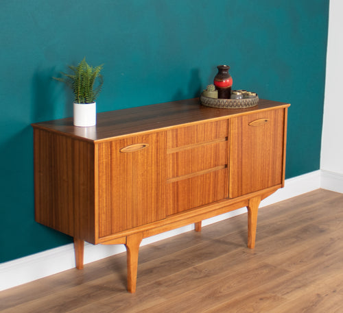 Retro Walnut 1960s Jentique Short Sideboard