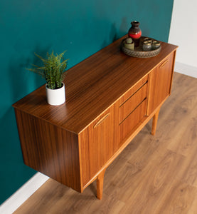 Retro Walnut 1960s Jentique Short Sideboard