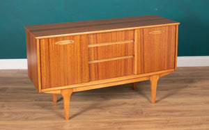 Retro Walnut 1960s Jentique Short Sideboard