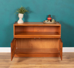 Retro Teak 1960s Nathan Squares Mid Century Sideboard TV Cabinet