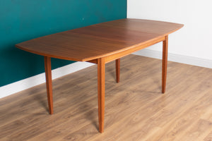 Retro Teak 1960s Vanson Dining Table & 4 Chairs