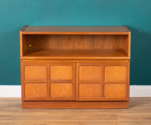 Retro Teak 1960s Nathan Squares Mid Century Sideboard TV Cabinet