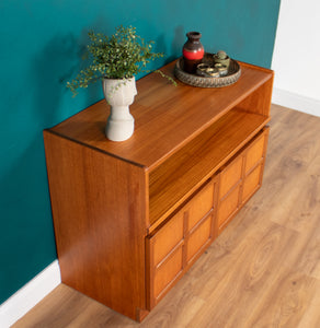 Retro Teak 1960s Nathan Squares Mid Century Sideboard TV Cabinet