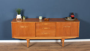 Long 1960s Teak Jentiuqe Mid Century Sideboard