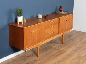 Long 1960s Teak Jentiuqe Mid Century Sideboard