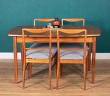 Load image into Gallery viewer, Retro Teak 1960s Vanson Dining Table &amp; 4 Chairs