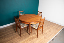 Load image into Gallery viewer, Retro Teak GPlan 1960s Fresco Dining Table &amp; 4 Four Chairs By Victor Wilkins