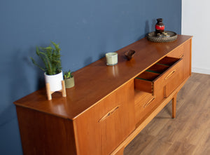 Long 1960s Teak Jentiuqe Mid Century Sideboard