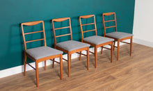 Load image into Gallery viewer, Retro Teak 1960s Vanson Dining Table &amp; 4 Chairs