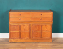 Load image into Gallery viewer, Retro Teak 1960s Nathan Squares Sideboard