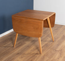 Load image into Gallery viewer, Retro Blonde Ercol Model 383 Dining Table &amp; Four Model 370 Windsor Kitchen Dining Chairs