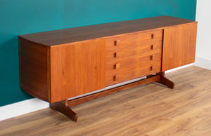 Vintage Teak Vanson Sideboard, British 1970s By Peter Haywood