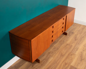 Vintage Teak Vanson Sideboard, British 1970s By Peter Haywood