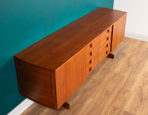 Vintage Teak Vanson Sideboard, British 1970s By Peter Haywood