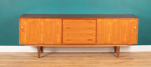 Load image into Gallery viewer, Retro Teak Danish 1960s Long Mid Century Sideboard By Clausen &amp; Søn Denmark