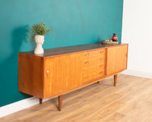 Load image into Gallery viewer, Retro Teak Danish 1960s Long Mid Century Sideboard By Clausen &amp; Søn Denmark