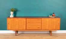 Load image into Gallery viewer, Retro Teak Danish 1960s Long Mid Century Sideboard By Clausen &amp; Søn Denmark