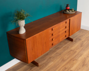 Vintage Teak Vanson Sideboard, British 1970s By Peter Haywood