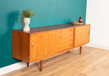 Load image into Gallery viewer, Retro Teak Danish 1960s Long Mid Century Sideboard By Clausen &amp; Søn Denmark