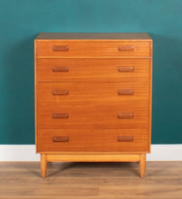 Load image into Gallery viewer, Retro Teak 1960s William &amp; Lawrence Mid Century Chest Of Drawers