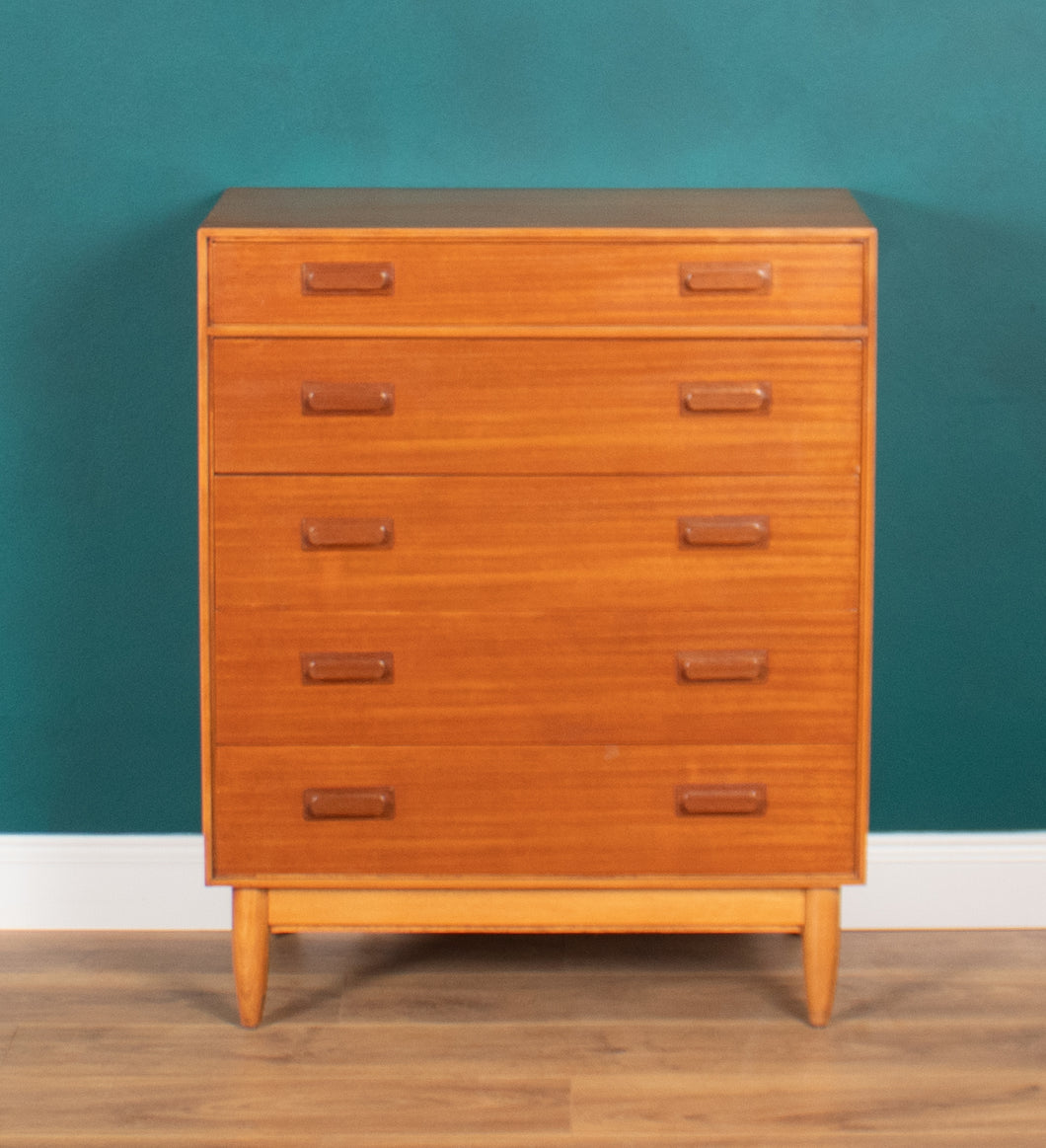 Retro Teak 1960s William & Lawrence Mid Century Chest Of Drawers