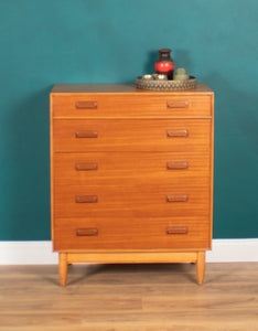 Retro Teak 1960s William & Lawrence Mid Century Chest Of Drawers