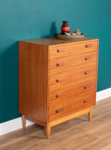 Load image into Gallery viewer, Retro Teak 1960s William &amp; Lawrence Mid Century Chest Of Drawers