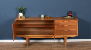 Retro Teak 1960s Short Jentique Classic Mid Century Sideboard