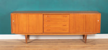 Load image into Gallery viewer, Retro Teak Danish 1960s Long Mid Century Sideboard By Clausen &amp; Søn Denmark