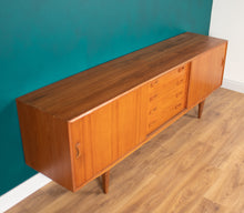 Load image into Gallery viewer, Retro Teak Danish 1960s Long Mid Century Sideboard By Clausen &amp; Søn Denmark