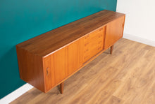 Load image into Gallery viewer, Retro Teak Danish 1960s Long Mid Century Sideboard By Clausen &amp; Søn Denmark