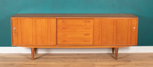 Load image into Gallery viewer, Retro Teak Danish 1960s Long Mid Century Sideboard By Clausen &amp; Søn Denmark