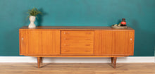 Load image into Gallery viewer, Retro Teak Danish 1960s Long Mid Century Sideboard By Clausen &amp; Søn Denmark