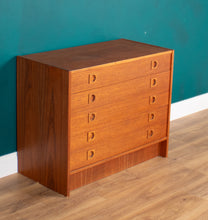 Load image into Gallery viewer, Retro Teak 1960s Danish Chest Of Drawers