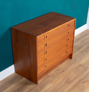 Retro Teak 1960s Danish Chest Of Drawers