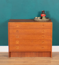 Load image into Gallery viewer, Retro Teak 1960s Danish Chest Of Drawers