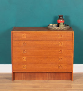 Retro Teak 1960s Danish Chest Of Drawers