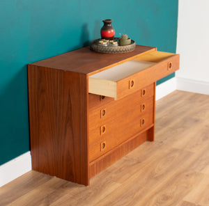 Retro Teak 1960s Danish Chest Of Drawers