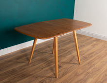 Load image into Gallery viewer, Retro Blonde Ercol Model 383 Dining Table &amp; Four Model 370 Windsor Kitchen Dining Chairs