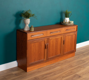 Retro Teak 1960s G Plan Fresco Plinth Sideboard By Victor Wilkins